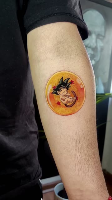 Goku en la nube · Caricaturas, trabajo de Franco Vidal